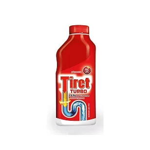 Tiret Turbo Средство для прочистки труб гель 500мл (кор, 6шт)