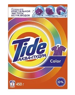 TIDE Стиральный порошок Автомат Color, 450гр