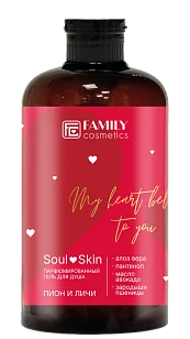 FC Soul&Skin Гель для душа Пион и Личи 470мл