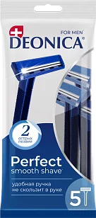 DEONICA 2 FOR MEN Станки одноразовые 5шт