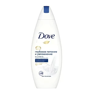 DOVE Гель для душа Глубокое питание и увлажнение, 250мл