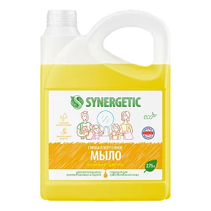 SYNERGETIC Жидкое мыло Полевые цветы 2,75л