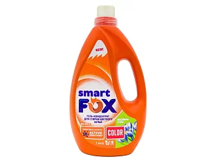 SYNERGETIC SMART FOX Средство д/стирки COLOR Весеннее утро гель 1л