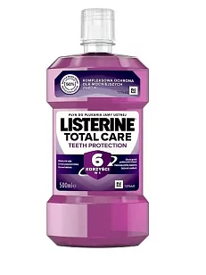 LISTERINE Ополаскиватель д/полости рта Total Care Защита зубов 500мл