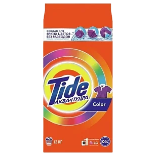 TIDE Стиральный порошок Автомат Color 12кг