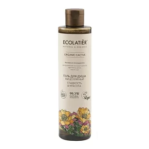 Ecolatier Green Organic Cactus Мицеллярный Гель для душа Гладкость и rрасота, 350мл