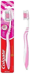 Colgate Зубная щетка ЗигЗаг забота о деснах мягкая