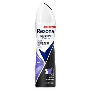 REXONA Део спрей Ультраневидимая, 150мл