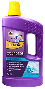 Dr.Aktiv Средство для мытья полов Морская свежесть 1л