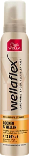 Wella Wellaflex Мусс для волос Locken&Wellen Кудри и волны СФ 3, 200мл