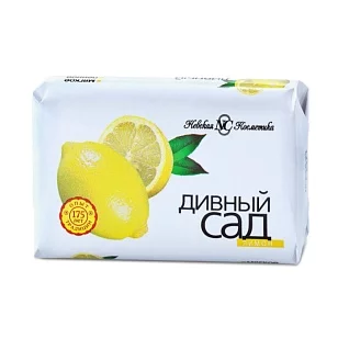 Невская Косметика Туалетное мыло Дивный сад Лимон, 90г