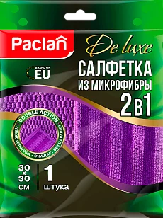 Paclan Салфетка из микрофибры для кухни 2в1 Practi Micro 30Х30см
