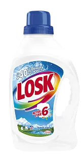 Losk Жидкое средство для стирки Горное Озеро 1,3л (4шт в, кор)