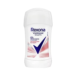 REXONA Део стик Абсолютный комфорт 72ч, 40мл