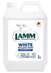 Lamm Жидкое средство для стирки Для белого гель 2л
