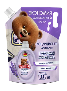 QUALITA Кондиционер для белья Lavender дой-пак, 1000мл