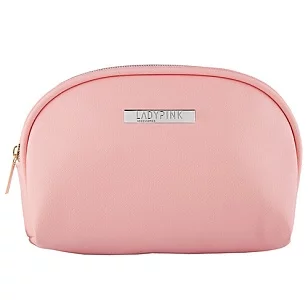 LADY PINK Косметичка must have овальная Basic розовая 1шт