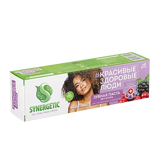 SYNERGETIC Зубная паста Для чувствительных зубов и десен 100г