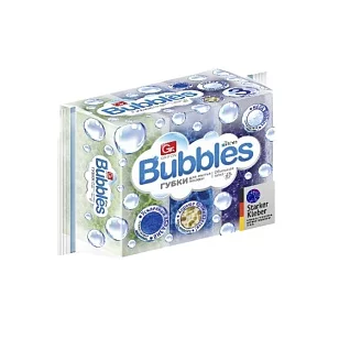 GRIFON Губки для посуды из поролона BUBBLES, 3шт