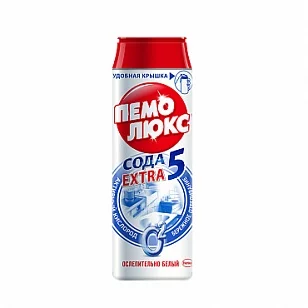 Пемолюкс Средство чистящее Ослепительно белый, 480гр