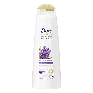 DOVE Шампунь Густые и сильные Лаванда и розмарин, 380мл