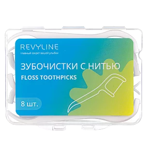 Revyline Зубочистки с нитью 8шт