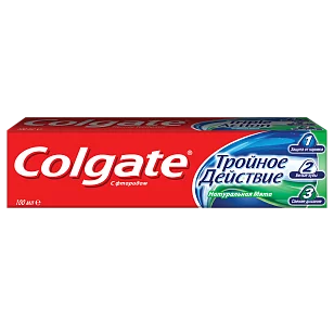Colgate Зубная паста Тройное действие, 100мл
