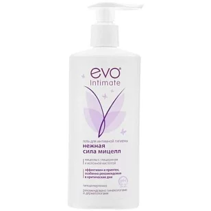 EVO Intimate Гель д/интимной гигиены мицеллярный Нежная сила мицелл 50мл 