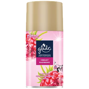 Glade Освежитель воздуха Automatic см.баллон LTO Vibrant Raspberry 269мл