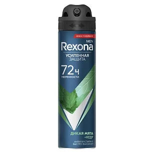 REXONA MEN Део спрей Дикая мята и Кедр, 150мл