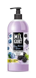 Milgurt Жидкое крем-мыло Голубика и ежевика в йогурте, 860мл