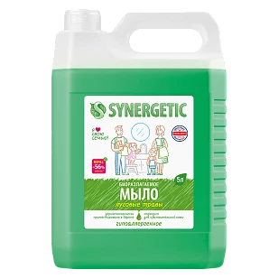 SYNERGETIC Жидкое мыло Луговые травы 5л