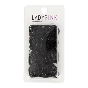 LADY PINK Набор резинок Box, черных