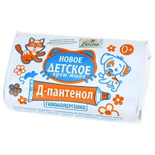Весна Крем-мыло детское с Д-пантенолом, 90г