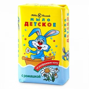 Невская Косметика Туалетное мыло Детское с ромашкой, 90г