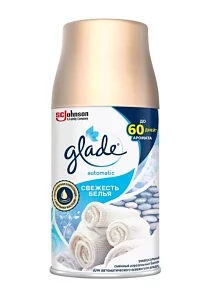 Glade Освежитель воздуха Automatic см.баллон Свежесть белья 269 мл
