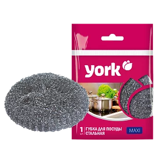 YORK Губка стальная Макси