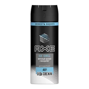 AXE Део спрей Айс Чилл 150мл/6