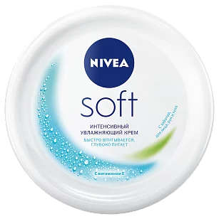 Nivea Soft Крем для лица Увлажняющий, 200мл