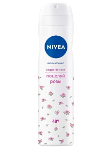 Nivea Део спрей Coquette core Поцелуй розы 150мл