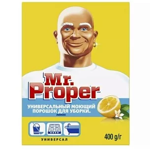 Mr.Proper Средство для уборки Лимон порошок 400г