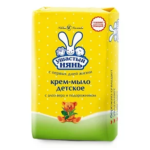 Ушастый нянь Крем-мыло с алоэ, 90г