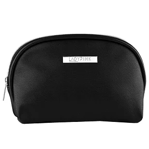 LADY PINK Косметичка must have овальная Basic черная 1шт