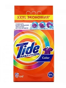 TIDE Стиральный порошок Автомат Color, 6кг
