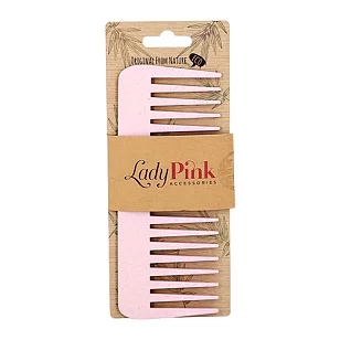 LADY PINK Гребень для волос нежно-розовый