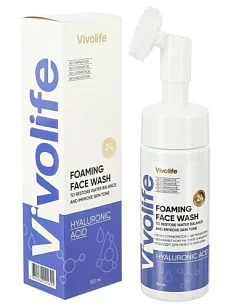 Vivolife Пенка для умывания с гиалуроновой кислотой 150мл