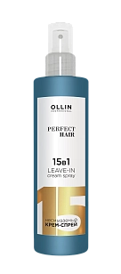 Ollin Professional Perfect Hair Крем-спрей для волос 15в1 Несмываемый, 250мл