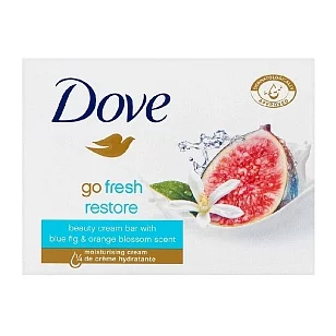 DOVE Крем-мыло Инжир и лепестки апельсина/Restoring 90г (Индонезия)