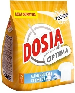 DOSIA Optima Стиральный порошок Автомат Альпийская свежесть, 1,2кг
