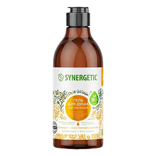 SYNERGETIC Гель для душа Кумкват и чувственное нероли, 380мл
